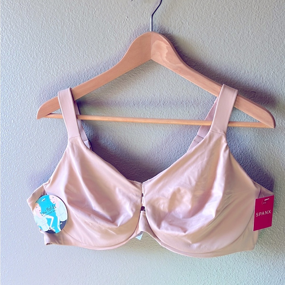 Spanx underwire minimizer bra nude - 42d